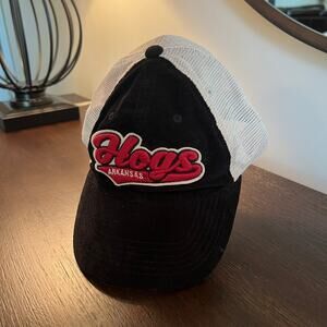 NEW Arkansas‎ Razorbacks Hogs Mesh Snapback Corduroy Hat